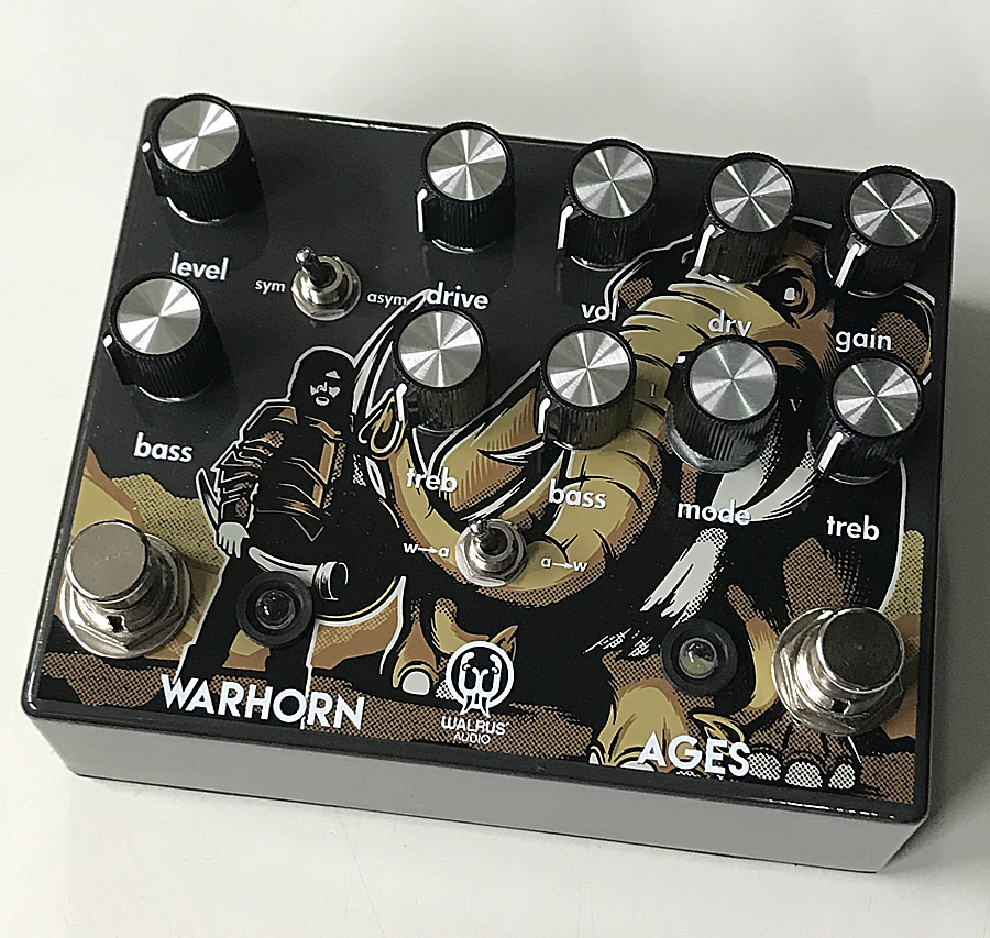 WALRUS AUDIO / WARHORN+AGES DUAL OVERDRIVE LIMITED EDITION