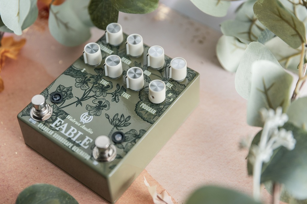 WALRUS AUDIO FABLE ギターエフェクター WALRUS AUDIOから新作のギターエフェクターが発売！