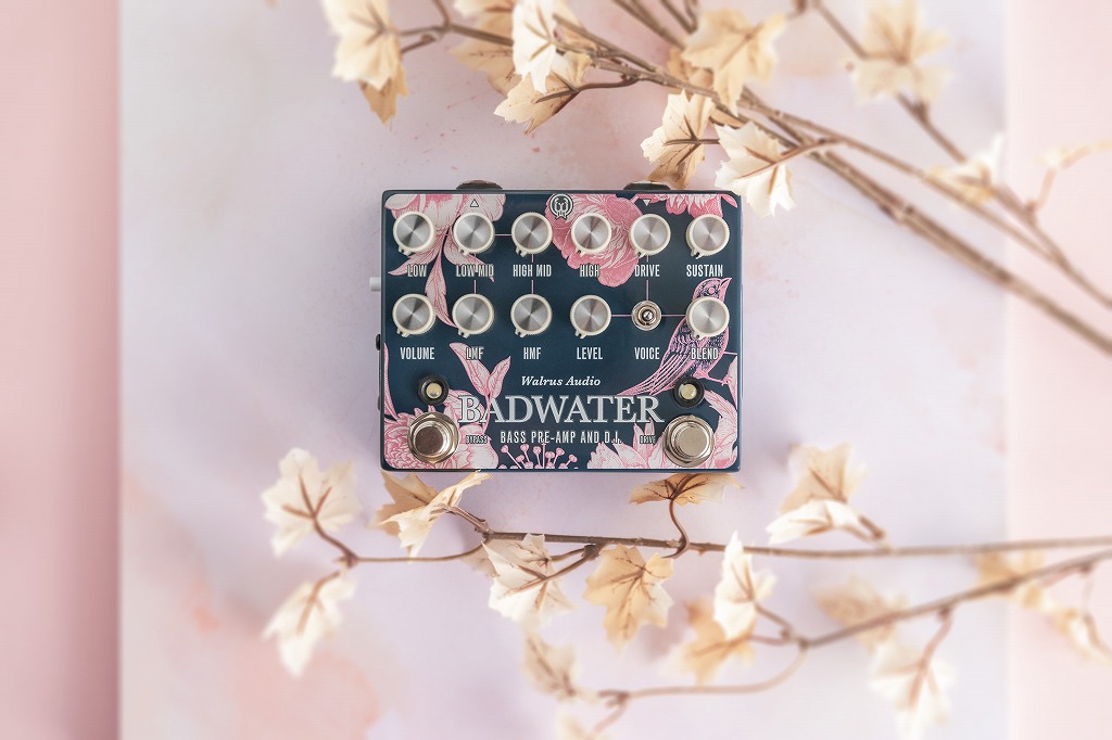 Walrus Audio / Badwater Bass Pre-amp and D.I WAL-BADW Black