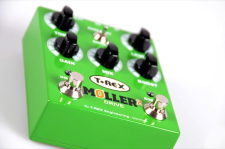 【美品】 MOLLER T-REX オーバードライブ ブースター・ペダル T-Rex Engineering Moller Overdrive and Clean Boost