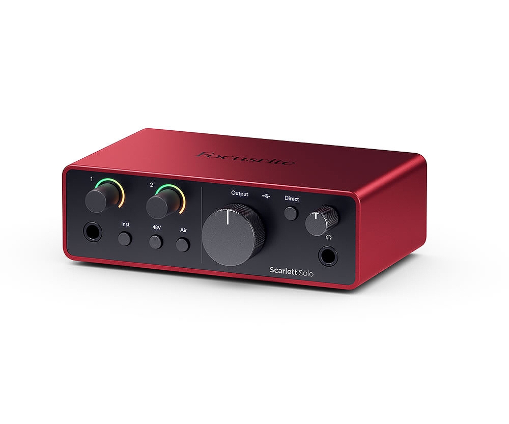 Focusrite フォーカスライト / Scarlett Solo gen4 2In/2Out USB