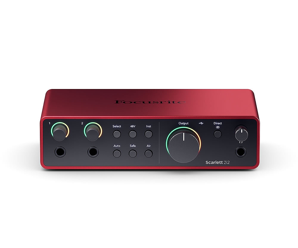 Focusrite フォーカスライト / Scarlett 2i2 gen4 2In/2Out USB