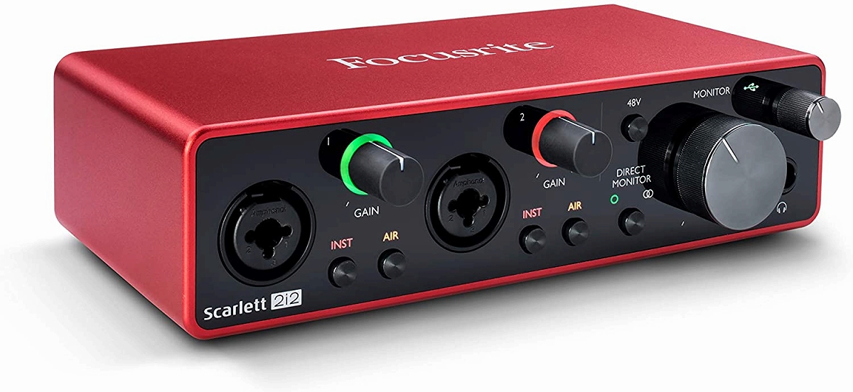 Focusrite/Scarlett 2i2 G3 USB 2.0 Type C