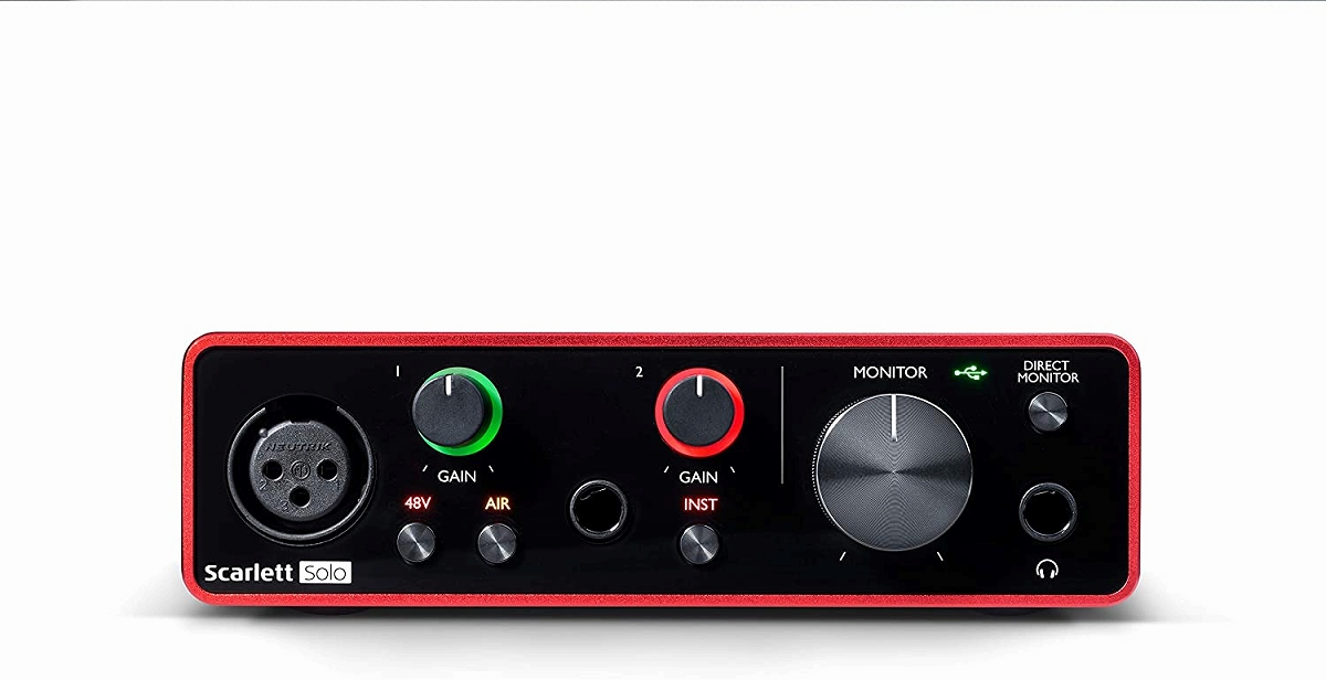Focusrite フォーカスライト Scarlett Solo G3 USB 2.0 Type C オーディオ・インターフェース イシバシ楽器