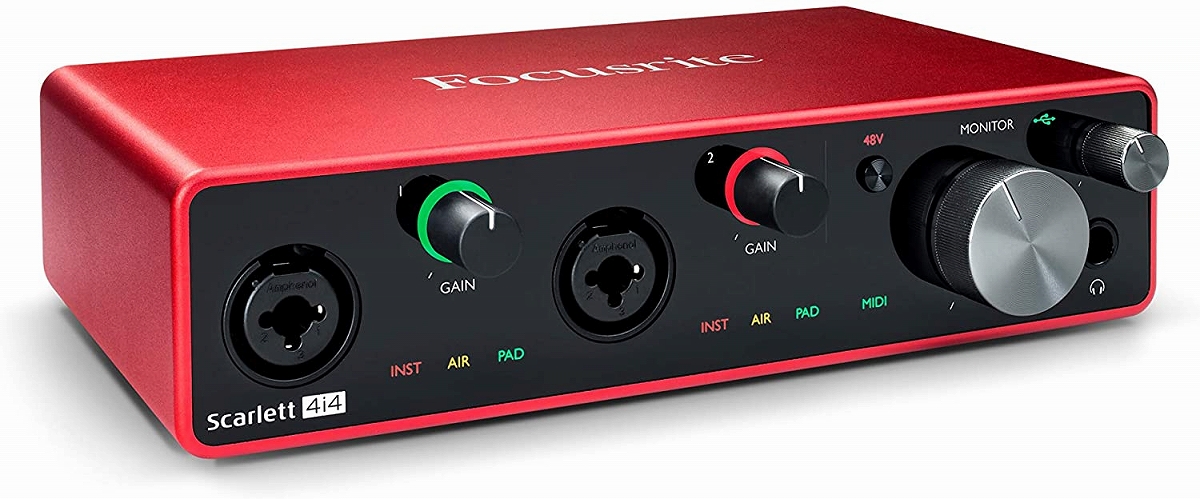 Focusrite フォーカスライト/Scarlett 4i4 G3 USB 2.0 Type C