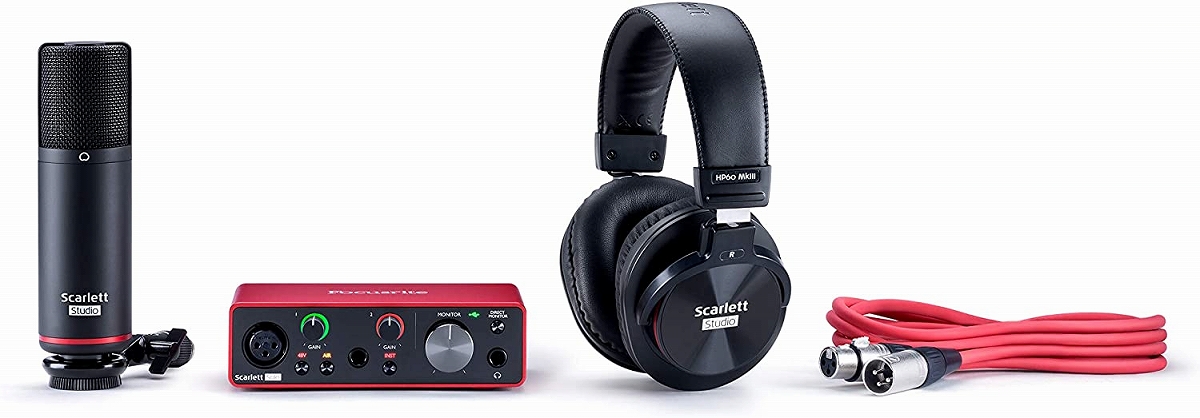 フォーカスライトScarlett Solo Studio レコーディング機器 Amazon.co.jp: Focusrite Scarlett Solo Studio 第3世代 USB