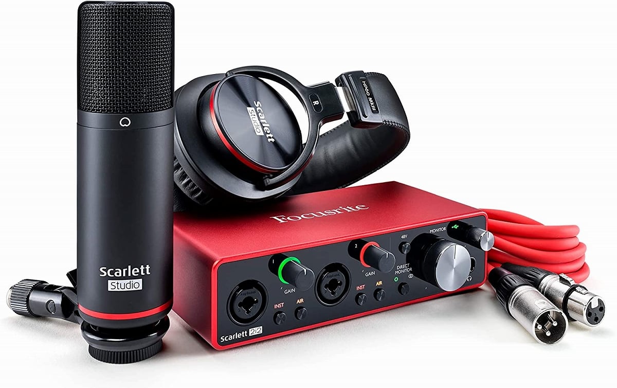 Scarlett　フォーカスライト　Studio　G3　USB　イシバシ楽器　2.0　Type　C　オーディオ・インターフェース　Focusrite　2i2