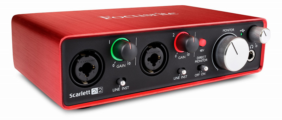 FOCUSRITE Scarlett 2i2 G2 オーディオインターフェイス Focusrite / Scarlett 2i2 G2 USBオーディオインターフェイス
