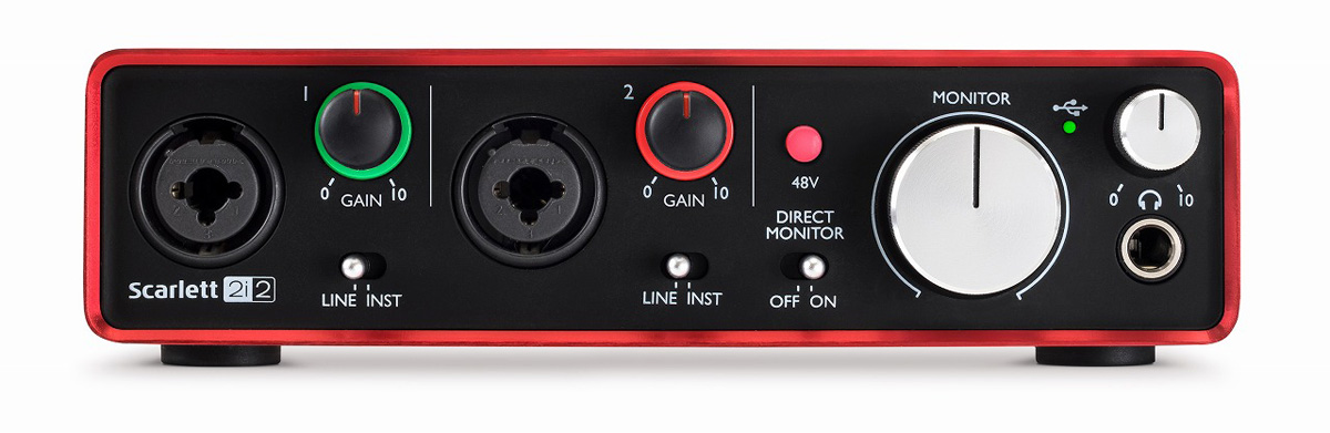 Focusrite / Scarlett 2i2 G2 USBオーディオインターフェイス