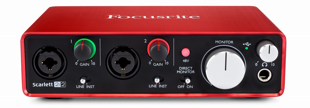 FOCUSRITE Scarlett 2i2 G2