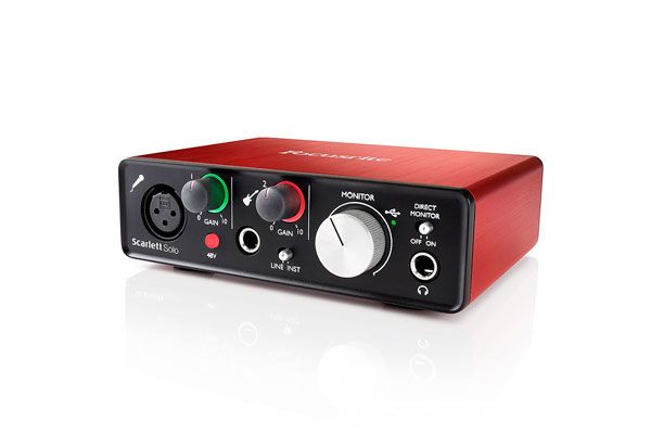 Focusrite Scarlett Solo G2 USBオーディオインターフェイス イシバシ楽器