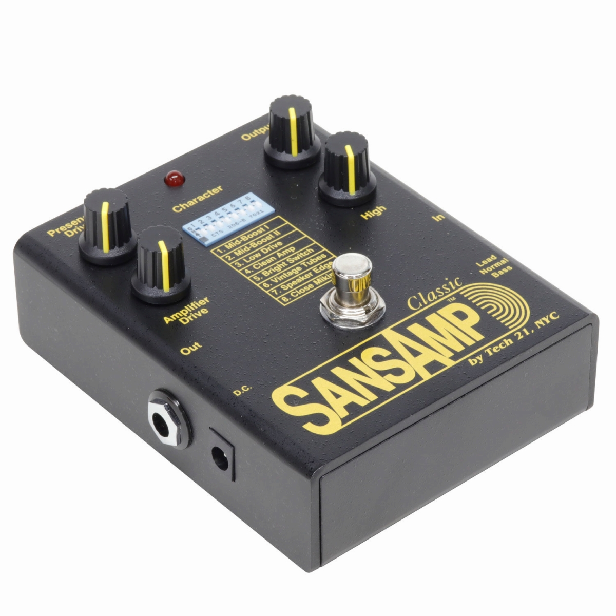 アンプ・エフェクターセール品》TECH21 / SansAmp Classic SA1