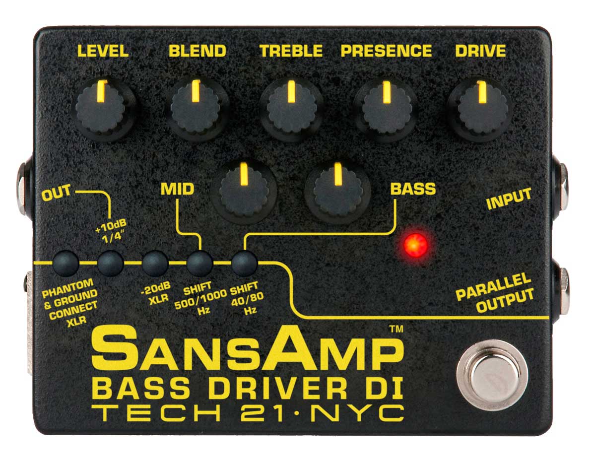 TECH21 / SansAmp BASS DRIVER DI V2 ベースプリアンプ/オーバー