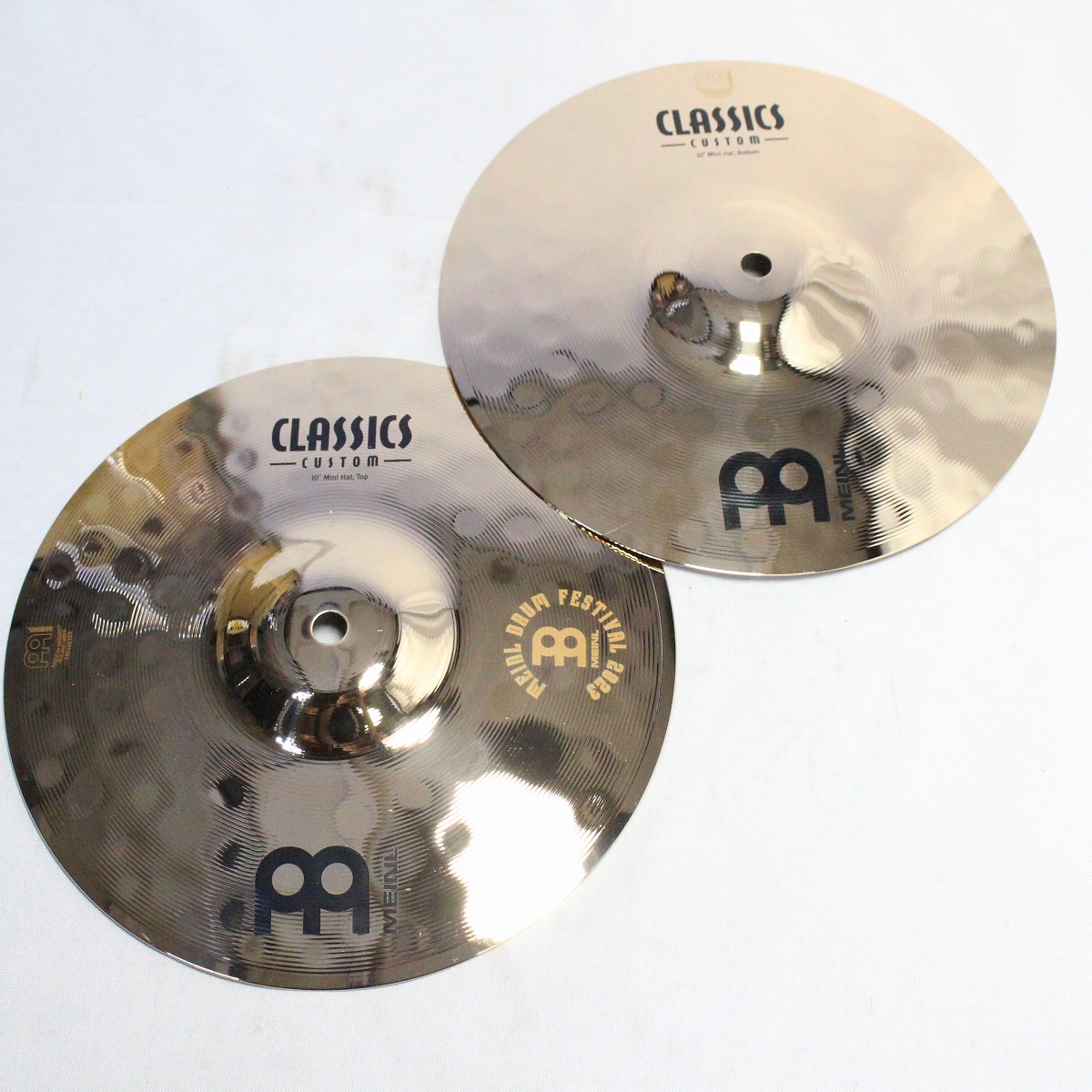 MEINL / Classics Custom Brilliant CC10MH-B 10” Mini Hihats《MDF23限定モデル》マイネル  ハイハット【池袋店】