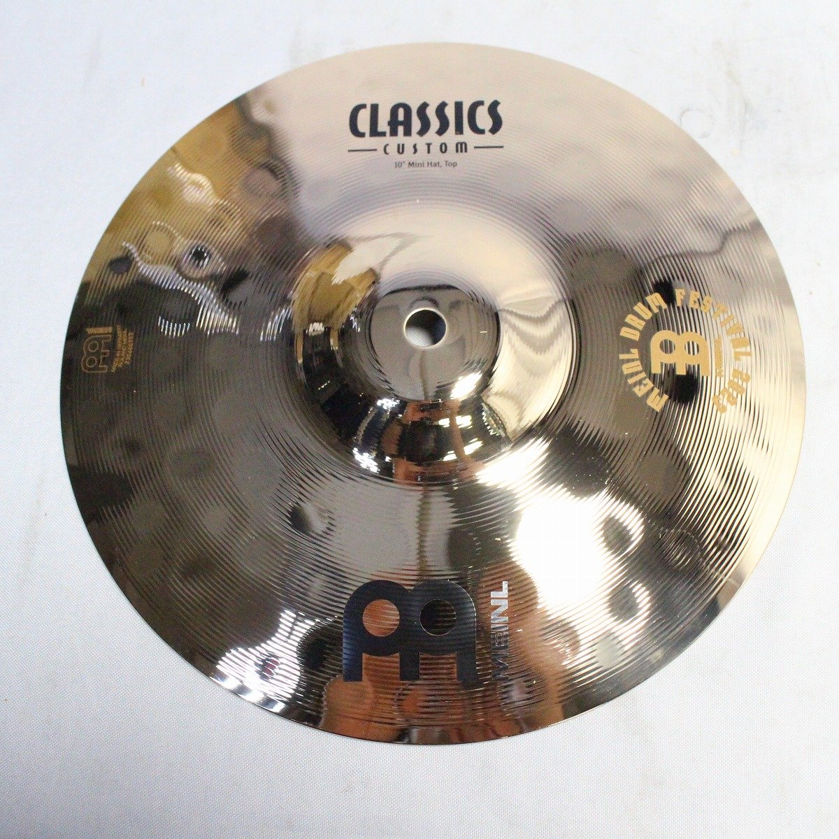 MEINL / Classics Custom Brilliant CC10MH-B 10” Mini Hihats《MDF23