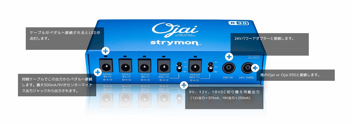 Strymon / Ojai R30 オハイ パワーサプライ ストライモン