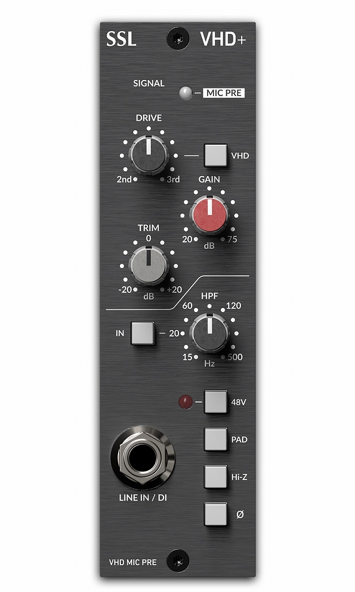 Solid State Logic (SSL) / 500 Series VHD+ Preamp【お取り寄せ商品】