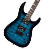 Jackson / JS Series Dinky JS20 DKQ 2PT Amaranth Fingerboard Transparent Blue Burst 㥯