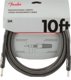 FENDER / Professional Series Instrument Cables, 10FT(3M) Gray Tweed