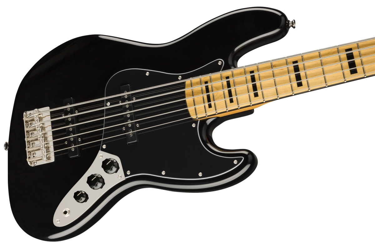 Squier / Classic Vibe 70s Jazz Bass V Maple Fingerboard Black スク 