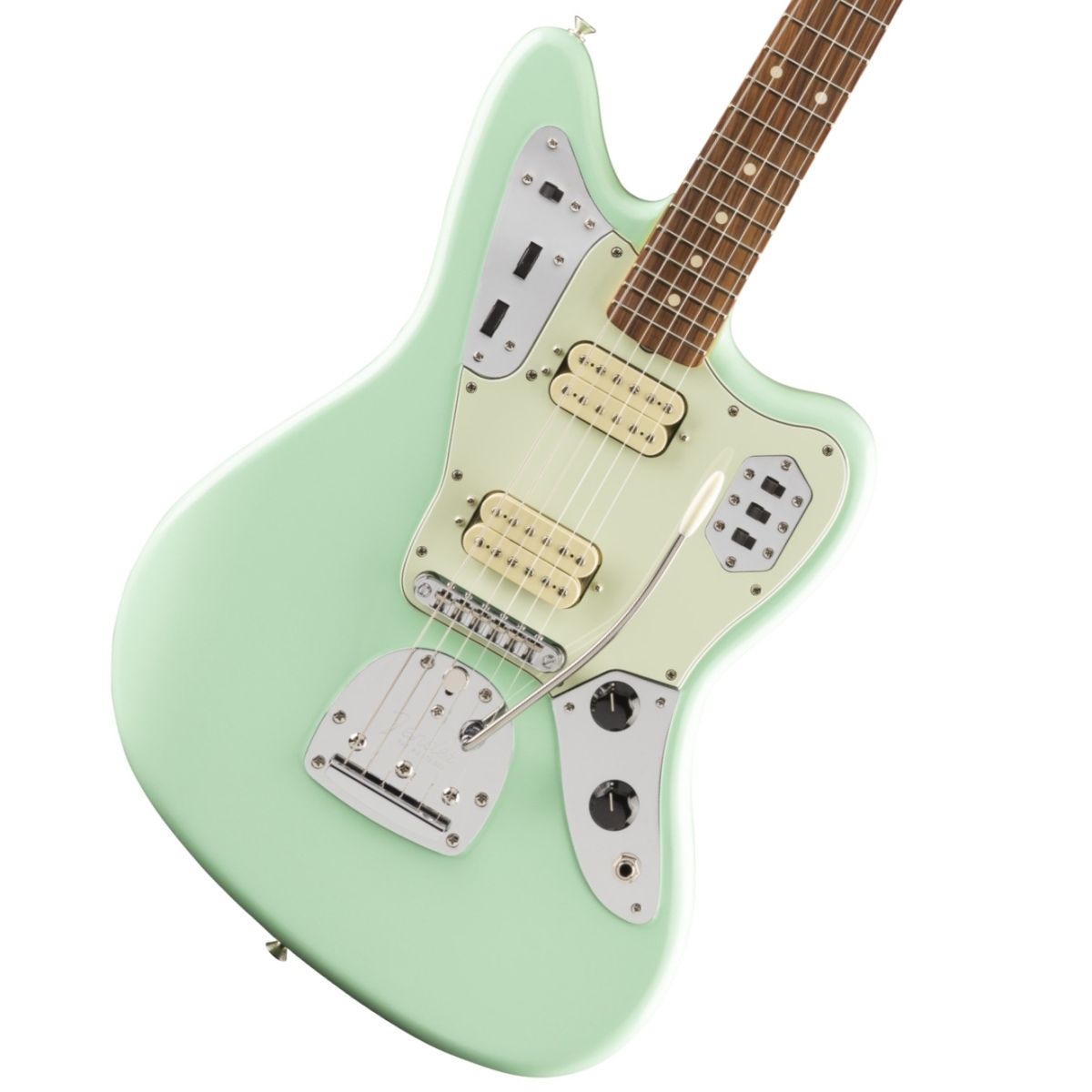 60s　Jaguar　Modified　HH　イシバシ楽器　Surf　Greenフェンダーメキシコ　Fender　Vintera