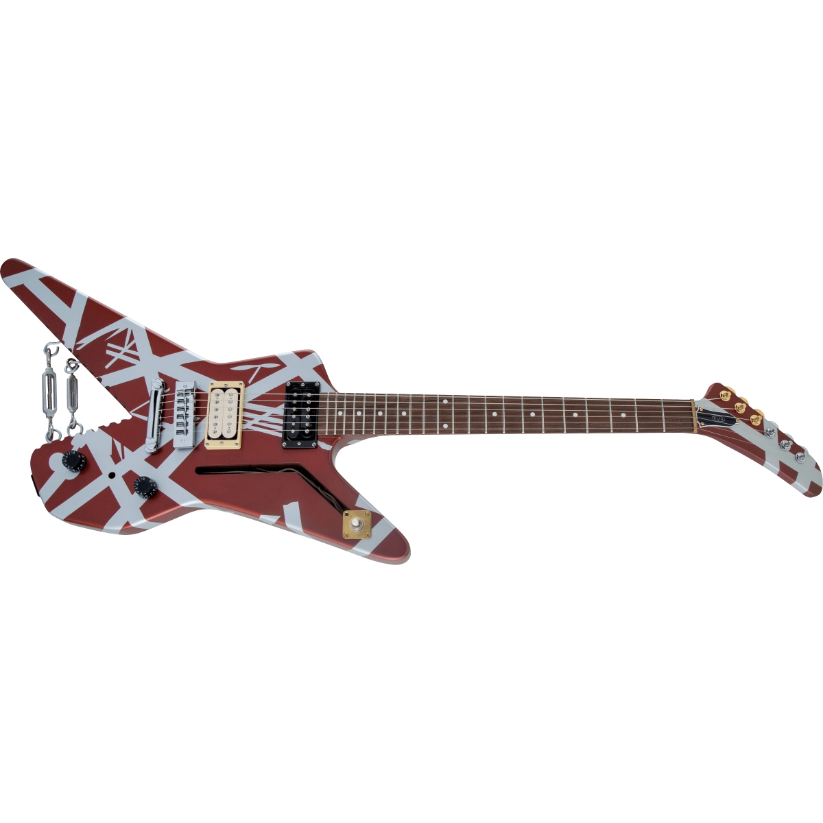 EVH Shark【アップグレード有り】 Amazon | EVH エレキギター Striped Series Shark, Pau Ferro