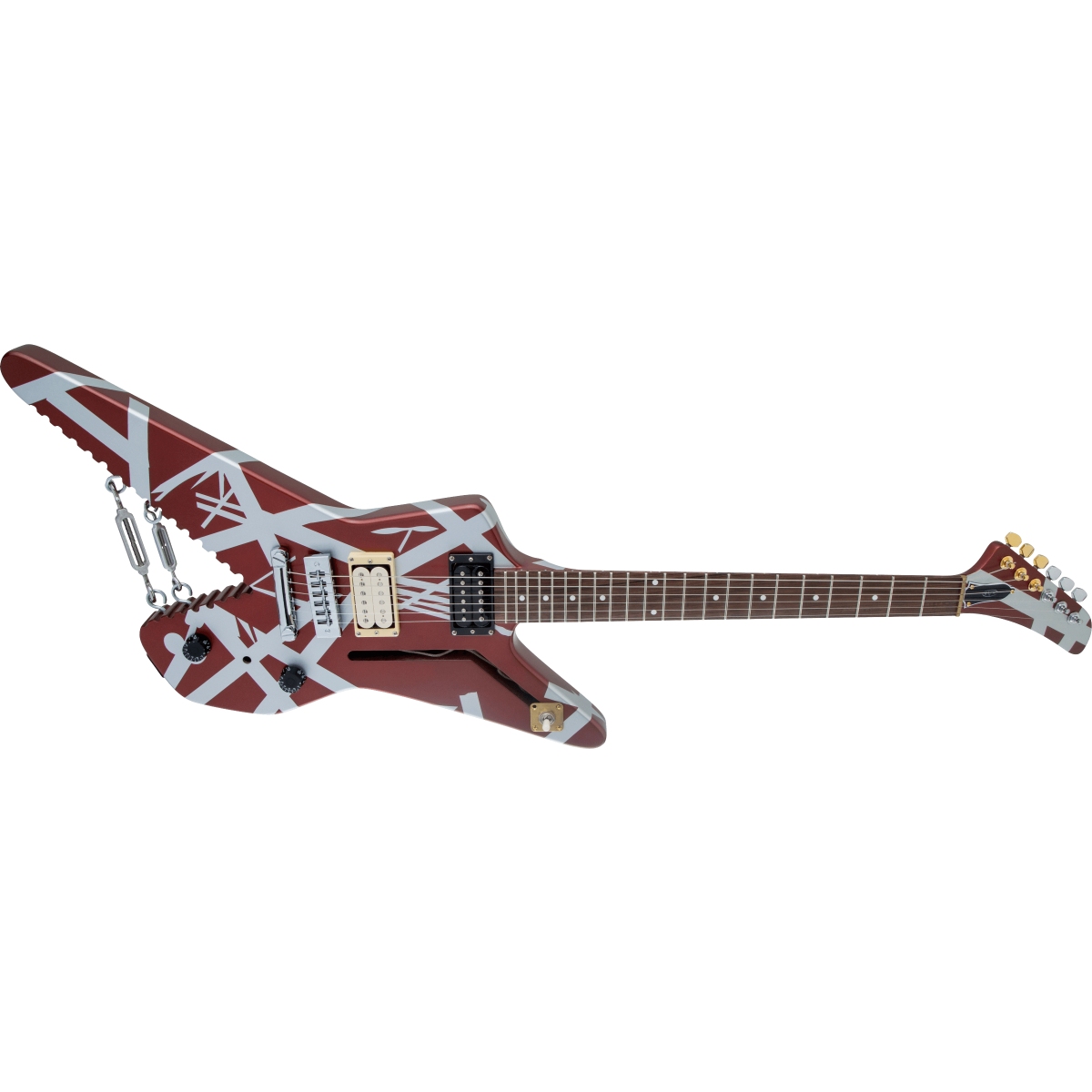 EVH / Striped Series Shark Pau Ferro Fingerboard Burgundy