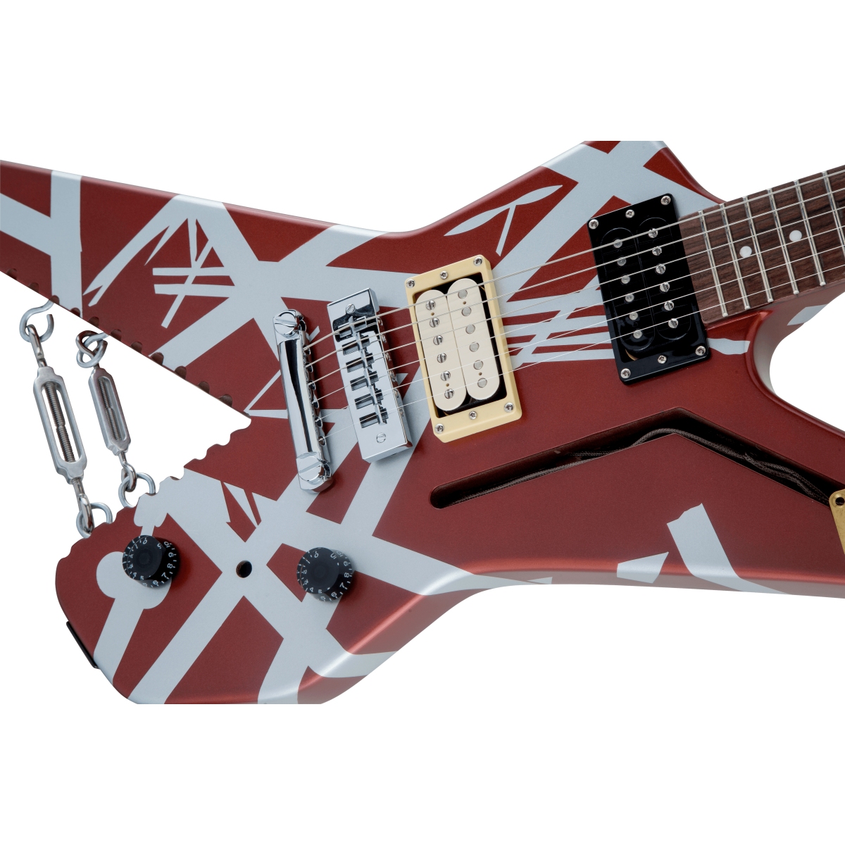 EVH Shark【アップグレード有り】 EVH / Striped Series Shark Pau Ferro Fingerboard Burgundy
