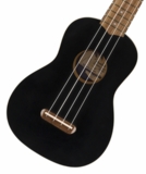 FENDER Acoustic / Venice Soprano Ukelele Walnut Fingerboard Black 