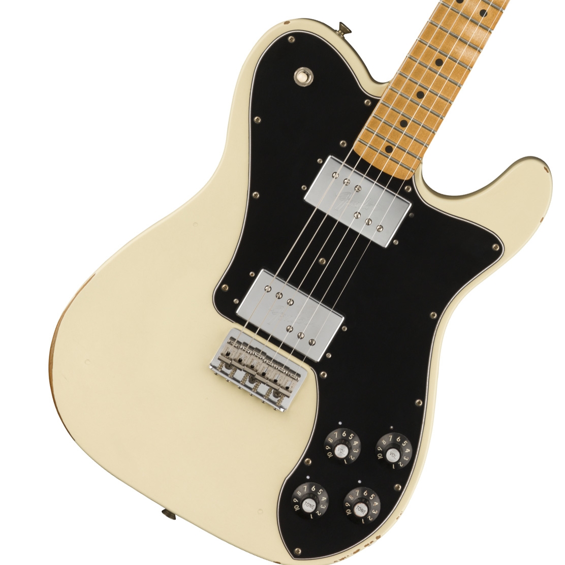 Fender / Vintera Road Worn 70s Telecaster Deluxe Maple Fingerboard Olympic  White フェンダー