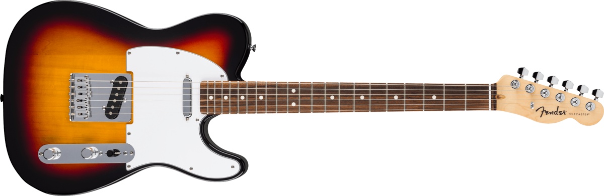 テレキャスターアセンブリ　高品質　Standard Fender / Standard Telecaster Laurel Fingerboard White