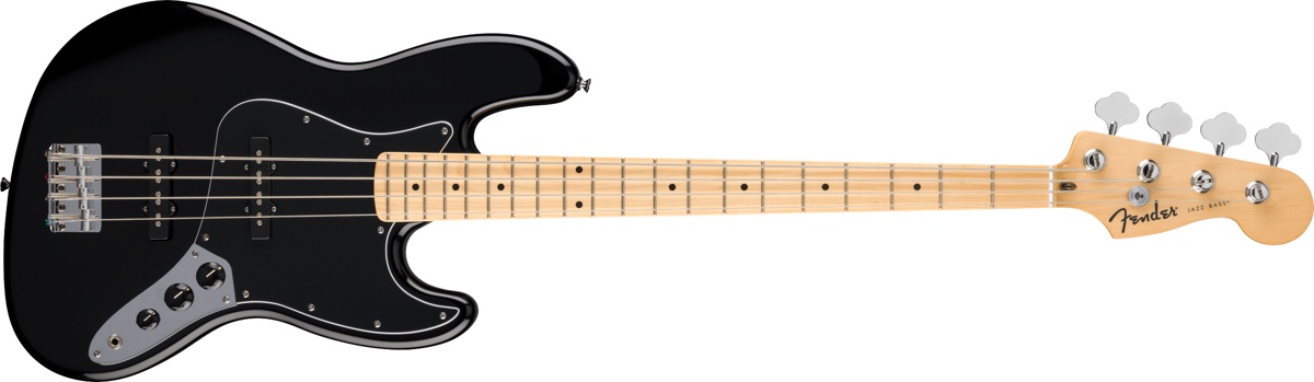 Fender / Standard Jazz Bass Maple Fingerboard Black