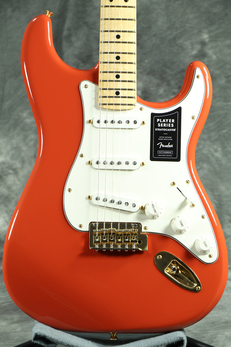 Fender / Limited Edition Player Stratocaster Fiesta Red Gold
