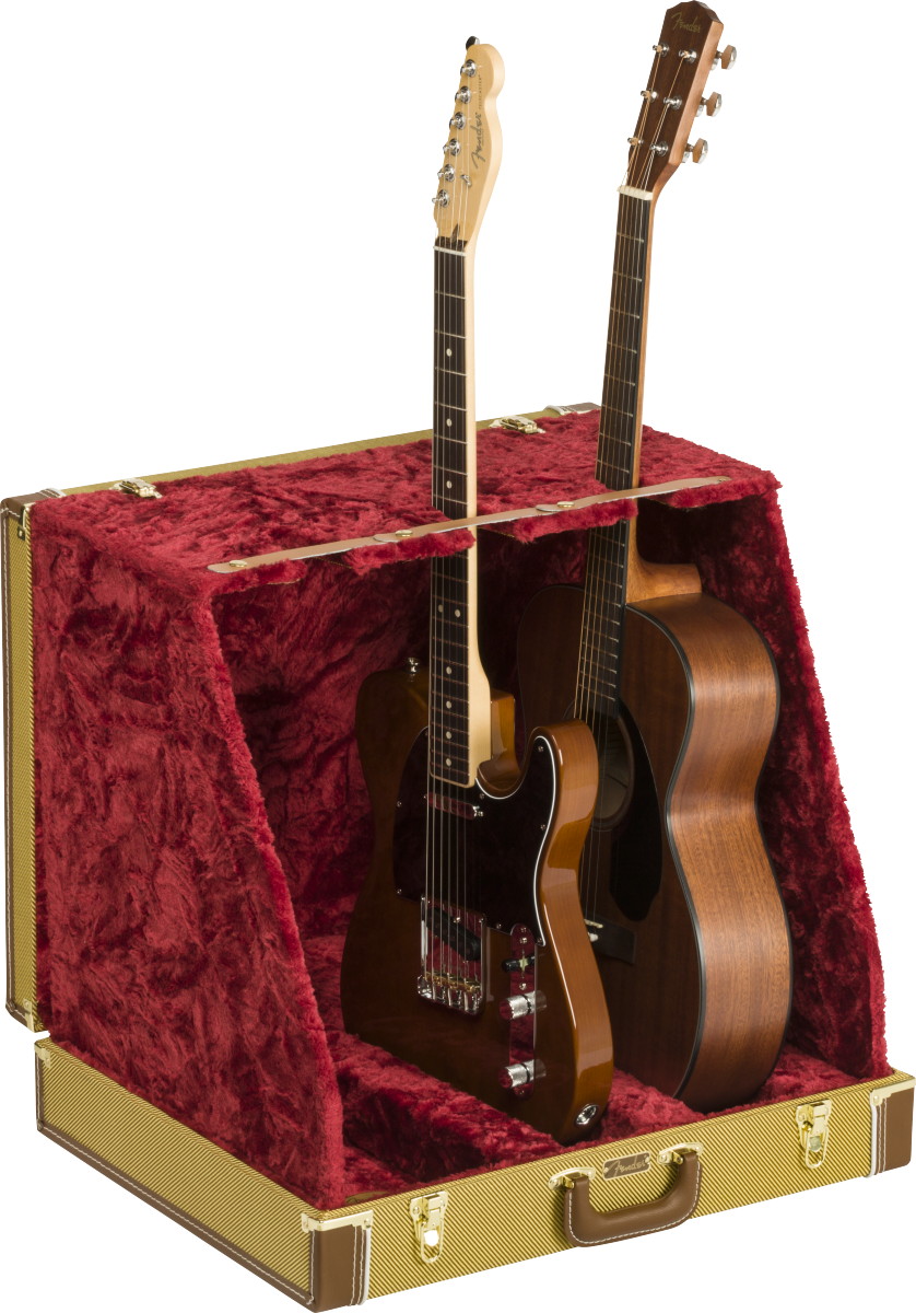 Fender / Classic Series Case Stand - 3 Guitar Tweed [3本立てギタースタンド]