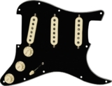 Fender / Pre-Wired Strat Pickguard Tex-Mex SSS Black 11 Hole PG ڥեԥååPG