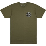 Fender / Clothing and Collectibles Series Stratocaster 70th Anniversary Badge Tee Olive L Size