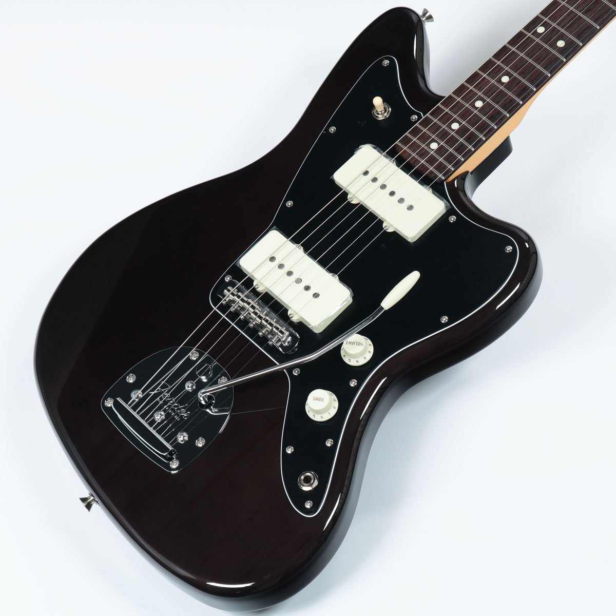Fender FSR Jazzmaster Alder Trans Black Safe Packing! | eBay