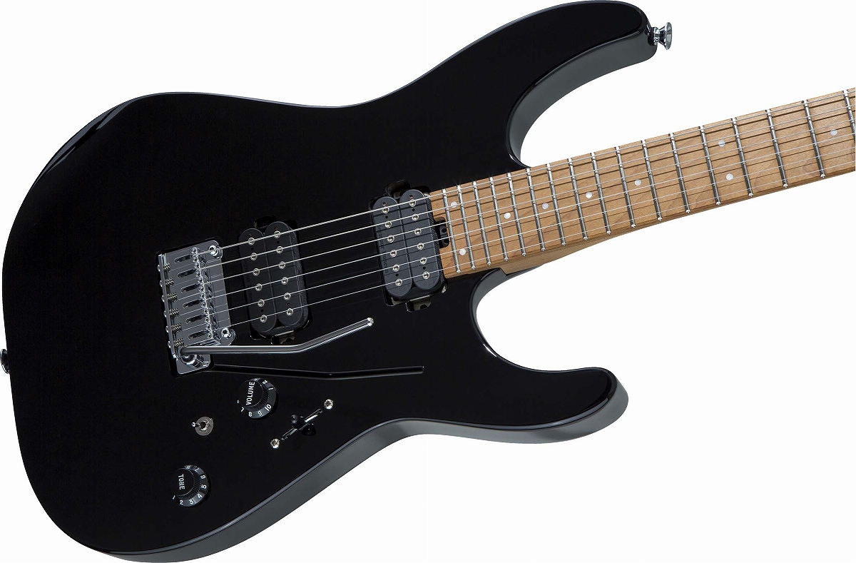 Charvel / Pro-Mod Series Dinky DK24 HH 2PT CM Gloss Black