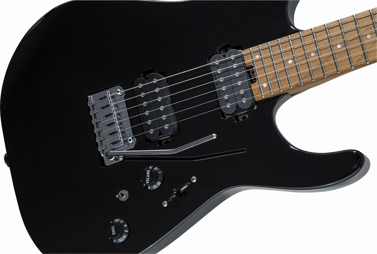 Charvel / Pro-Mod Series Dinky DK24 HH 2PT CM Gloss Black