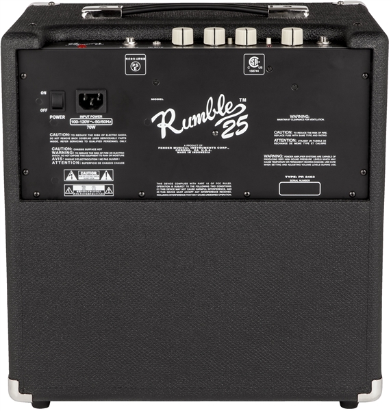Fender Rumble LT25 ベース用アンプ 25W Fender Rumble 25 V3 ベースアンプ コンボアンプ 25W ランブル