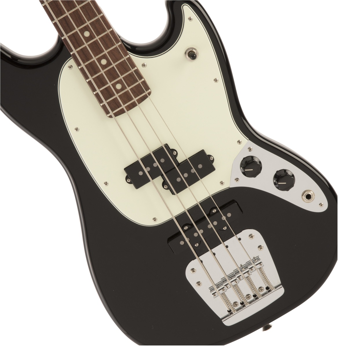Fender / Made in Japan Hybrid Mustang Bass Black | イシバシ楽器