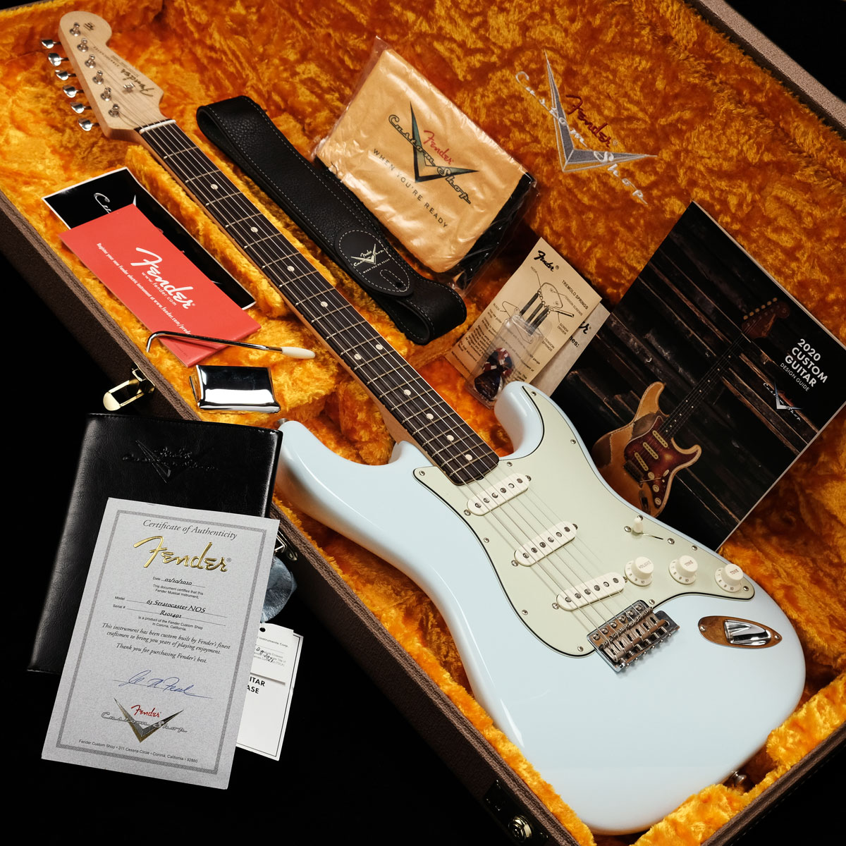Fender Custom Shop / Master Built Series 1963 Stratocaster NOS Sonic Blue  by Greg Fessler【値下げ】【チョイキズ特価】【1/7値下げ】【渋谷店】