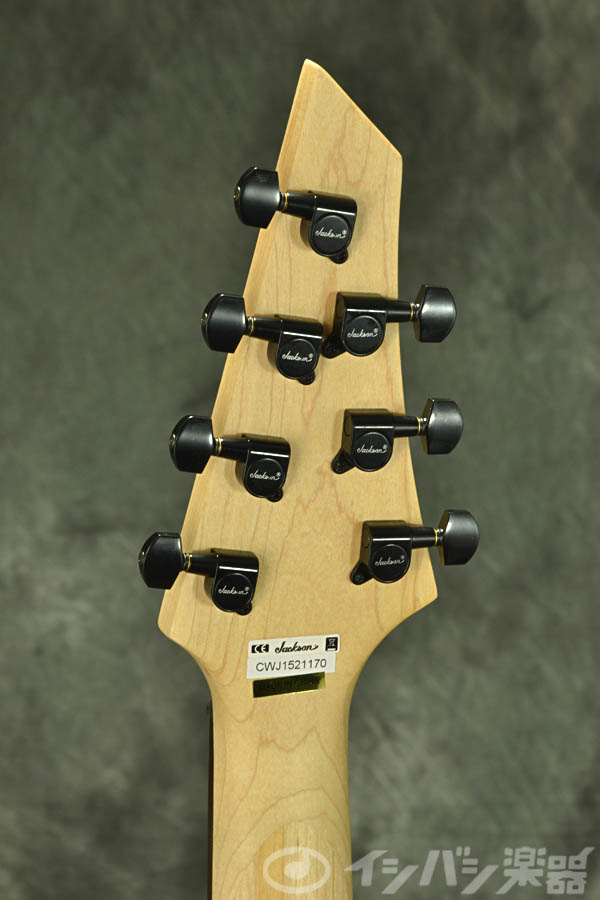Jackson / JS22-7 Dinky Satin Black ジャクソン 7弦エレキ