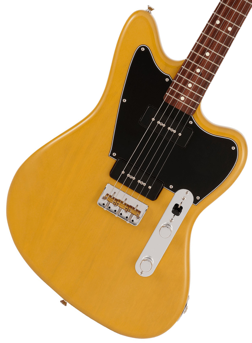 Fender / Limited Mahogany Offset Telecaster P90 Rosewood Fingerboard Yellow  Trans フェンダー 【訳アリ特価品】【渋谷店】