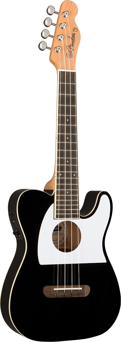 Fender / Fullerton Tele Uke Black フェンダー ウクレレ | イシバシ楽器