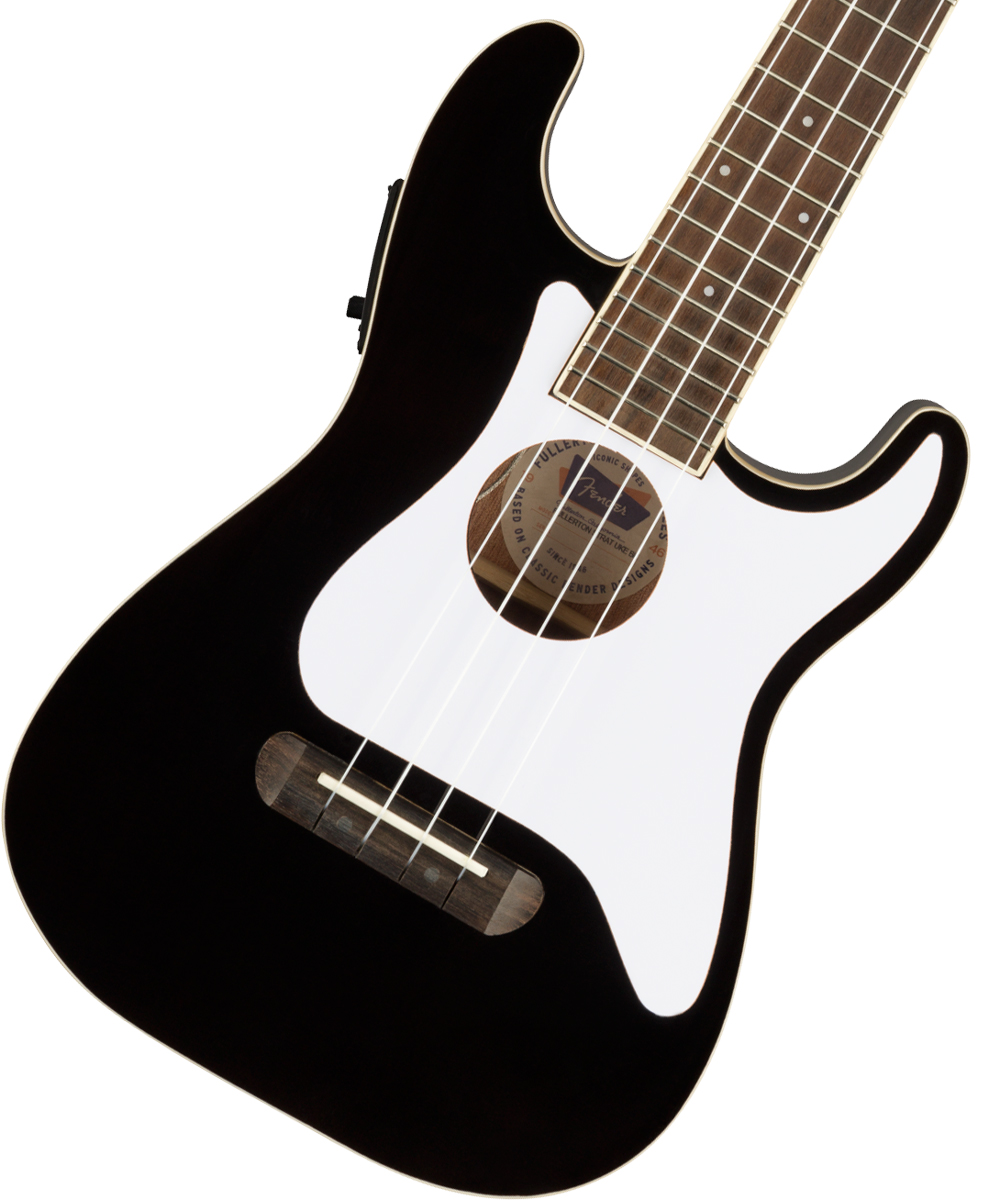 Fender / Fullerton Strat Uke Black フェンダー ウクレレ | イシバシ楽器