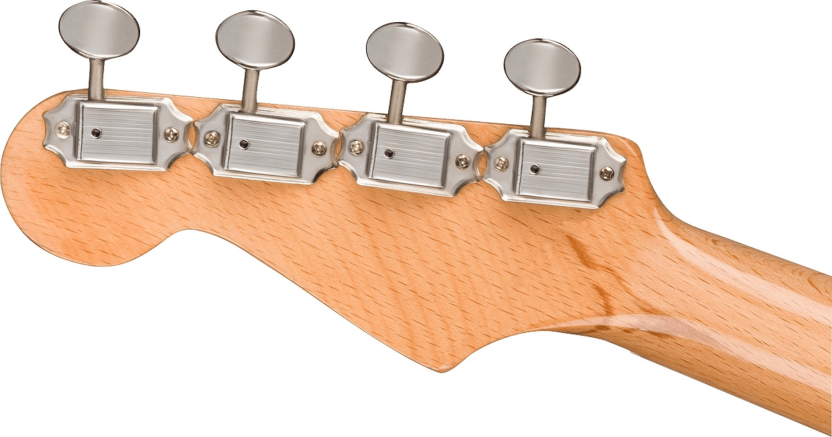Fender エレキウクレレ　イエロー ウクレレ】まるでエレキギター！フェンダーウクレレ、FULLERTON