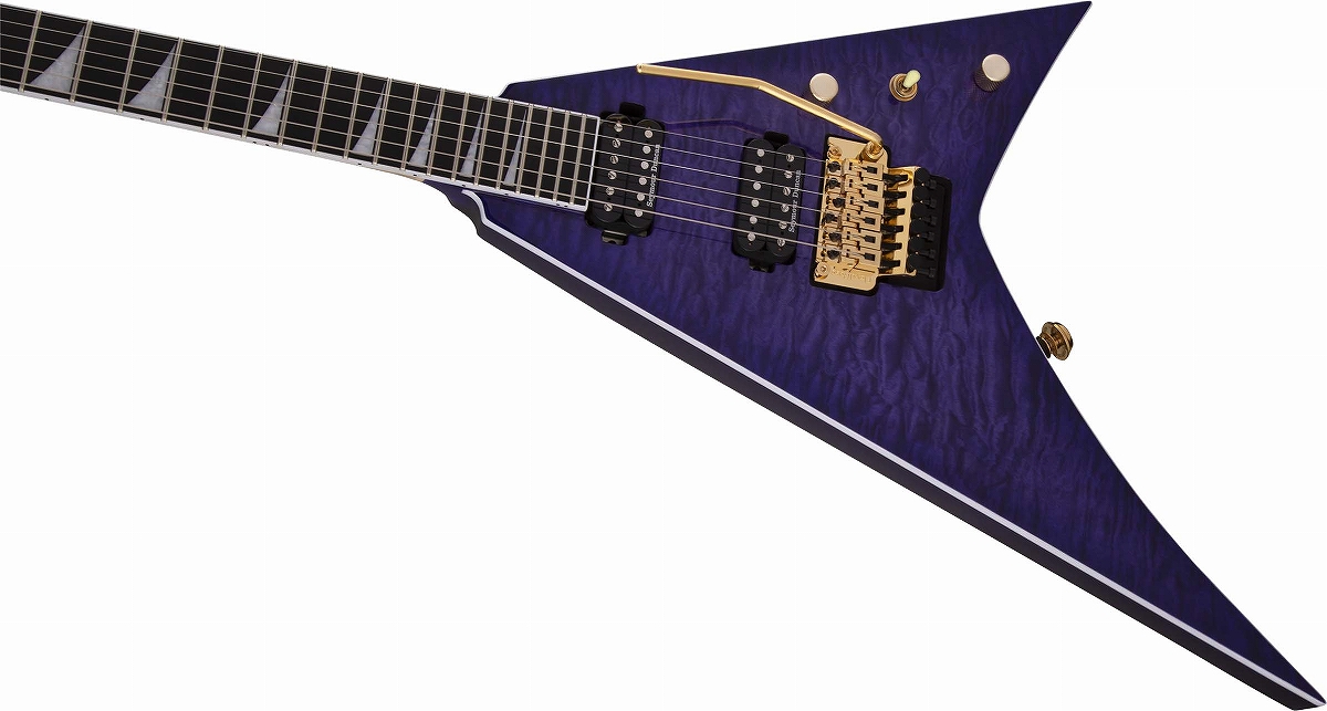 Jackson / Pro Series Rhoads RR24Q Transparent Purple