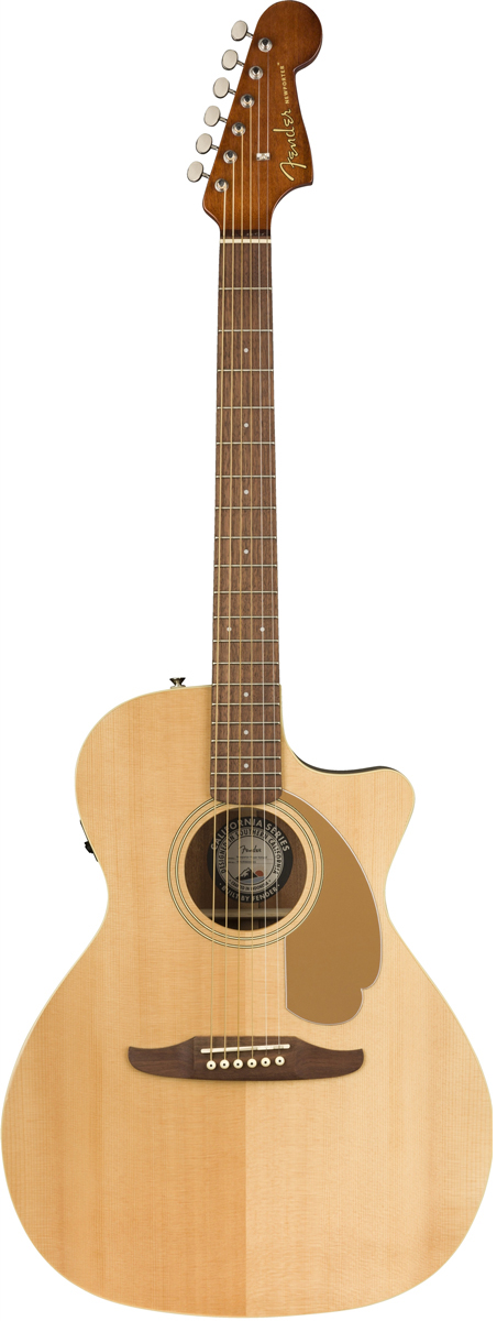 Fender NewPorter Player ナチュラル　美品　エレアコ Amazon.co.jp: Fender フェンダー エレアコギター Newporter