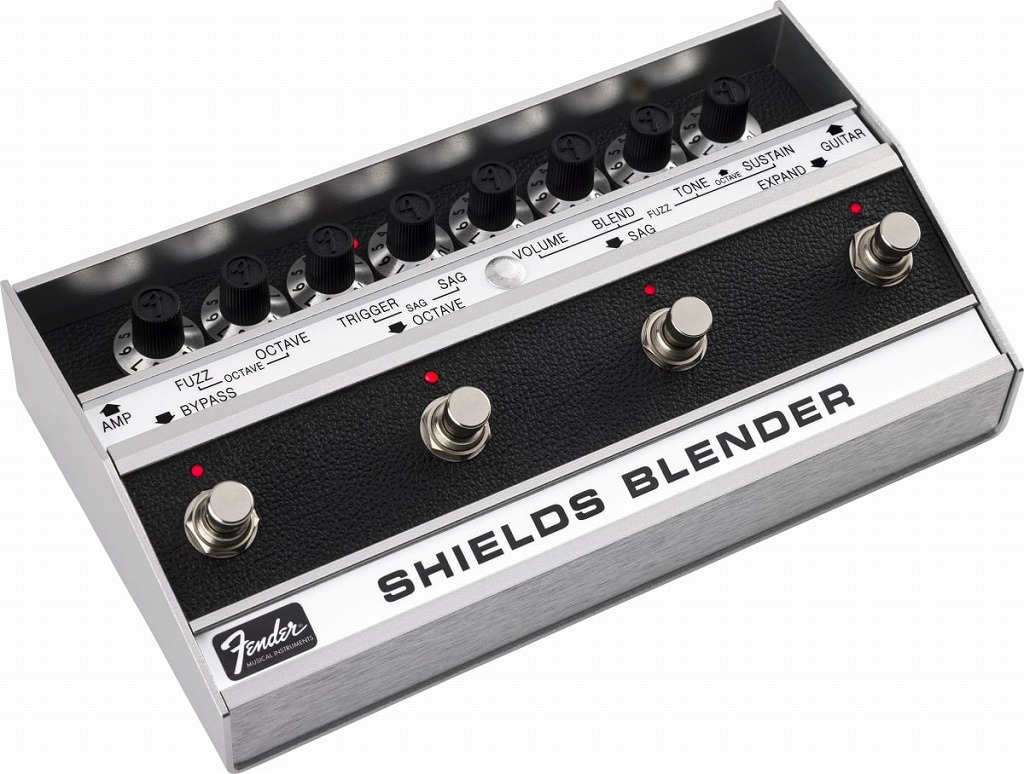 Fender Blender custom オクターブファズ　　復刻版　希少！ Fender SHIELDS BLENDER - ケヴィン・シールズ氏とのコラボ